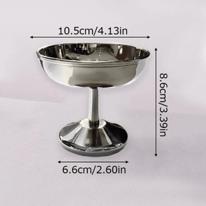 LUX STEEL SERVING BOWL