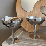 Load image into Gallery viewer, LUX STEEL SERVING BOWL
