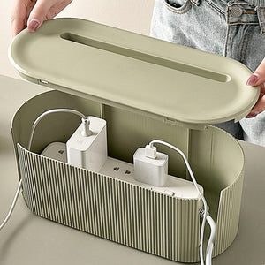 CABLE STORAGE BOX WITH OPEN TOP