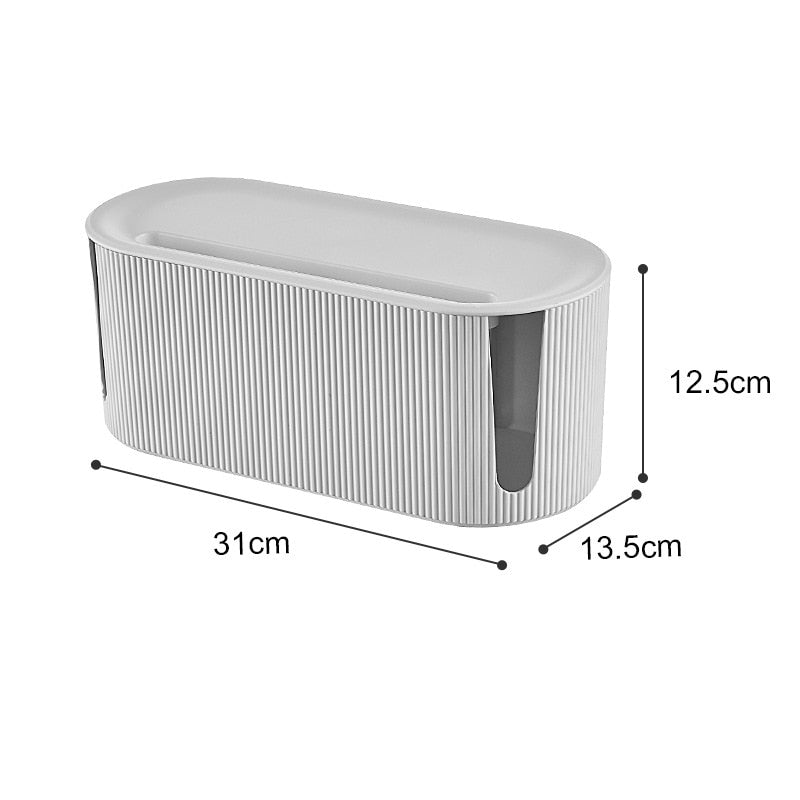 CABLE STORAGE BOX WITH OPEN TOP