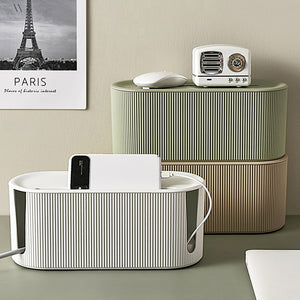 CABLE STORAGE BOX WITH OPEN TOP