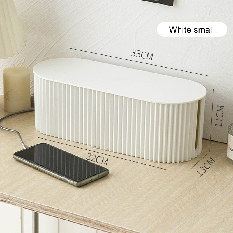 CABLE ORGANISER WITH FLAT TOP