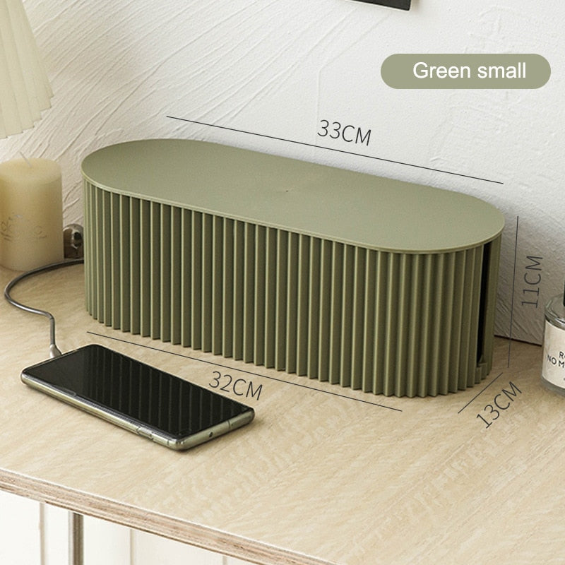 CABLE ORGANISER WITH FLAT TOP