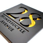 Load image into Gallery viewer, PERSONALISED HOUSE NUMBER SIGN
