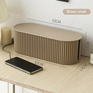 CABLE ORGANISER WITH FLAT TOP