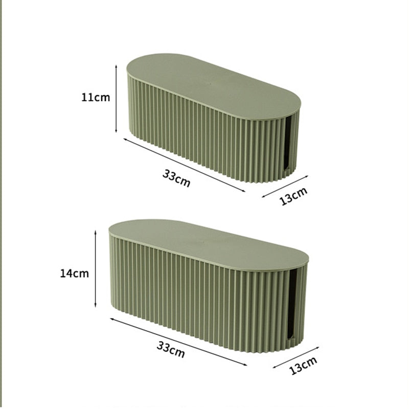 CABLE ORGANISER WITH FLAT TOP