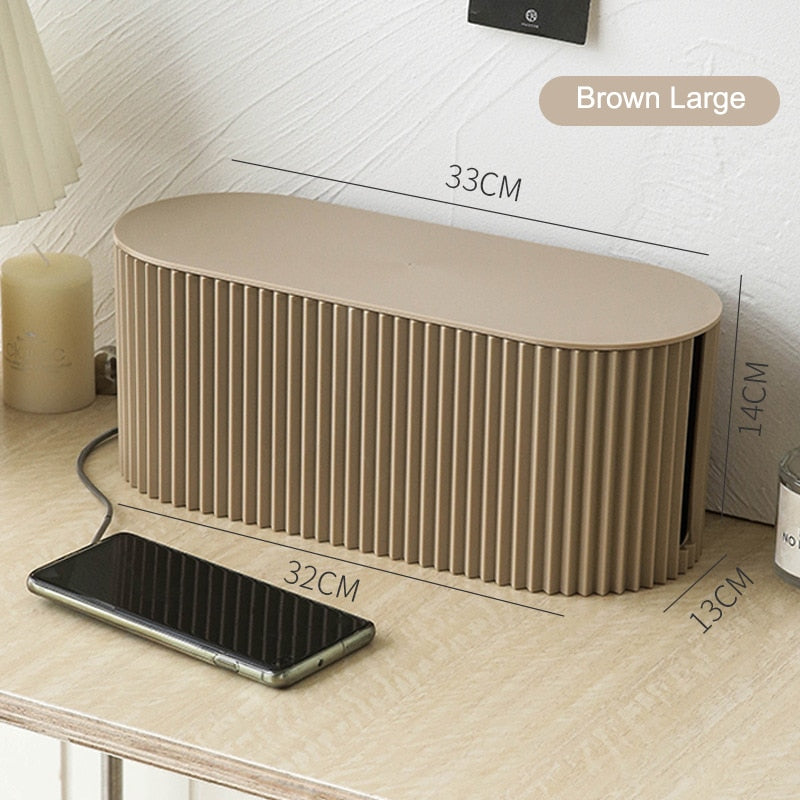 CABLE ORGANISER WITH FLAT TOP