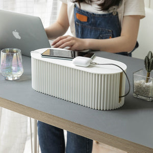 CABLE ORGANISER WITH FLAT TOP