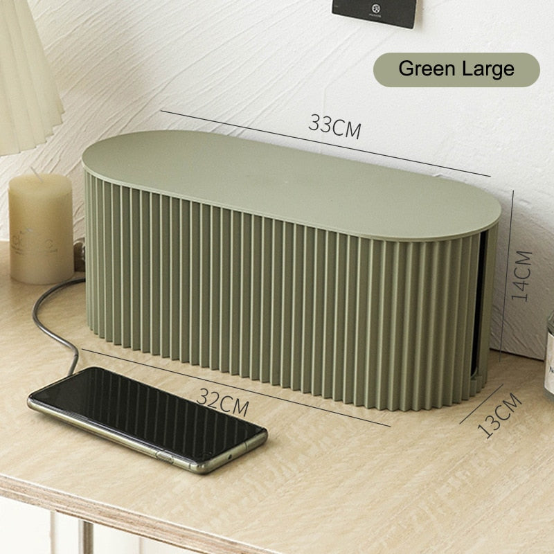 CABLE ORGANISER WITH FLAT TOP