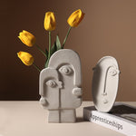 Load image into Gallery viewer, FACE SCULPTURE VASES
