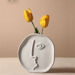 Load image into Gallery viewer, FACE SCULPTURE VASES
