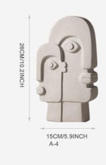 Load image into Gallery viewer, FACE SCULPTURE VASES
