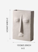 Load image into Gallery viewer, FACE SCULPTURE VASES
