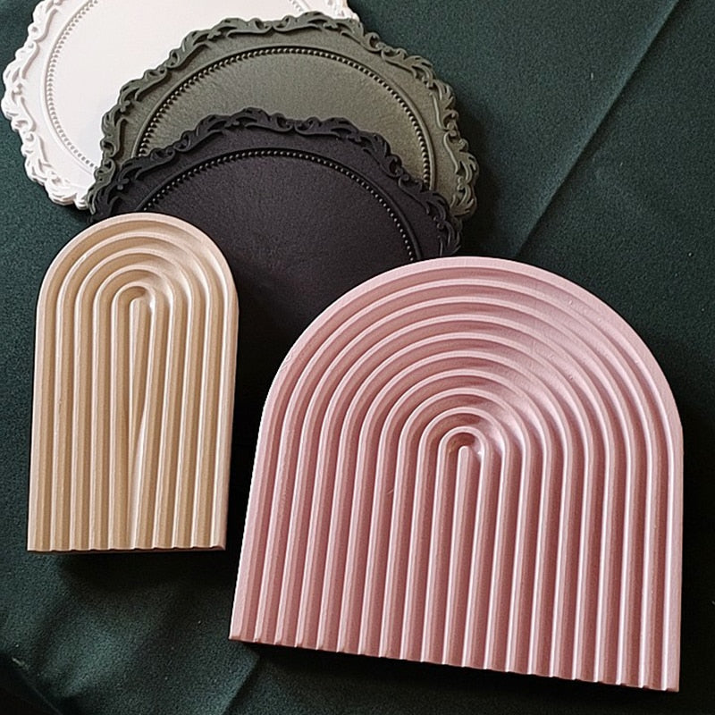 WOODEN ARCH DISPLAY BLOCK