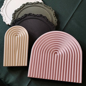 WOODEN ARCH DISPLAY BLOCK