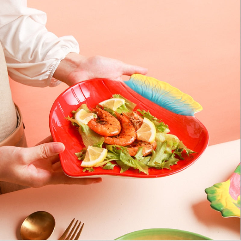FRUIT AND VEGTABLE CERAMIC DISHES