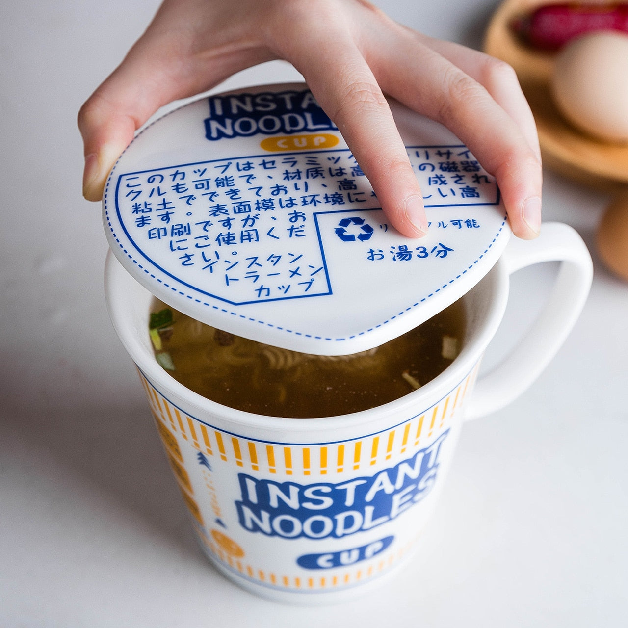 INSTANT NOODLES CUP & LID