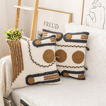 Load image into Gallery viewer, GREEK STYLE TUFTED CUSHION COVER
