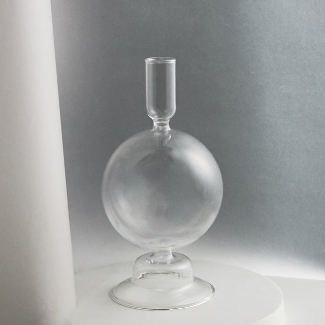CIRCLE OF LIGHT CANDLESTICK HOLDER