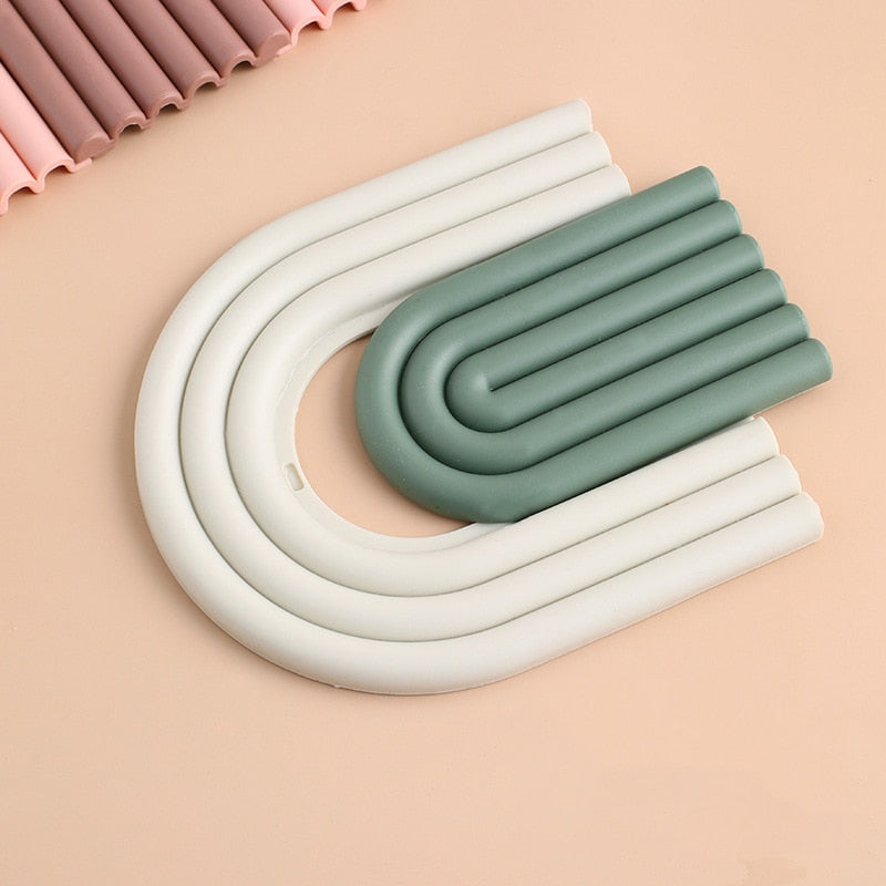 2PC ARCH SILICONE MAT