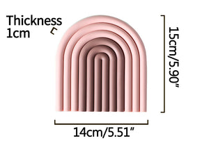 2PC ARCH SILICONE MAT