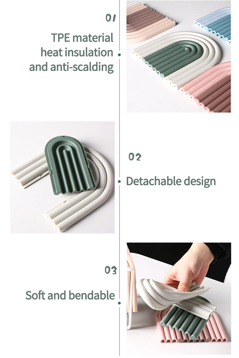 2PC ARCH SILICONE MAT