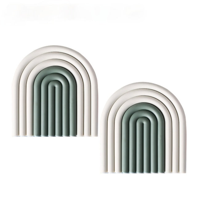 2PC ARCH SILICONE MAT