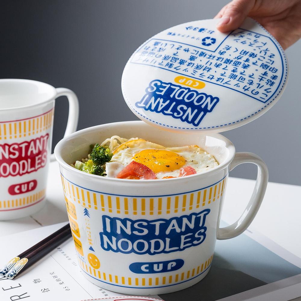 INSTANT NOODLES CUP & LID
