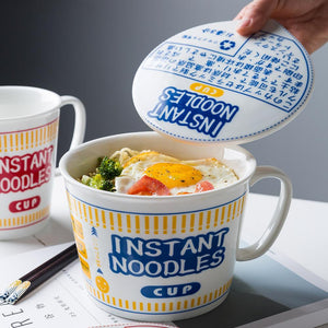 INSTANT NOODLES CUP & LID