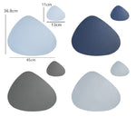 Load image into Gallery viewer, PU LEATHER PLACEMAT &amp; COASTER SET
