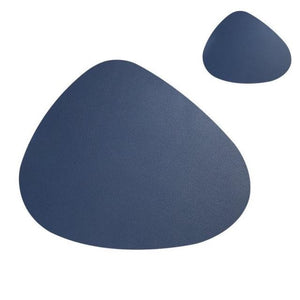 PU LEATHER PLACEMAT & COASTER SET