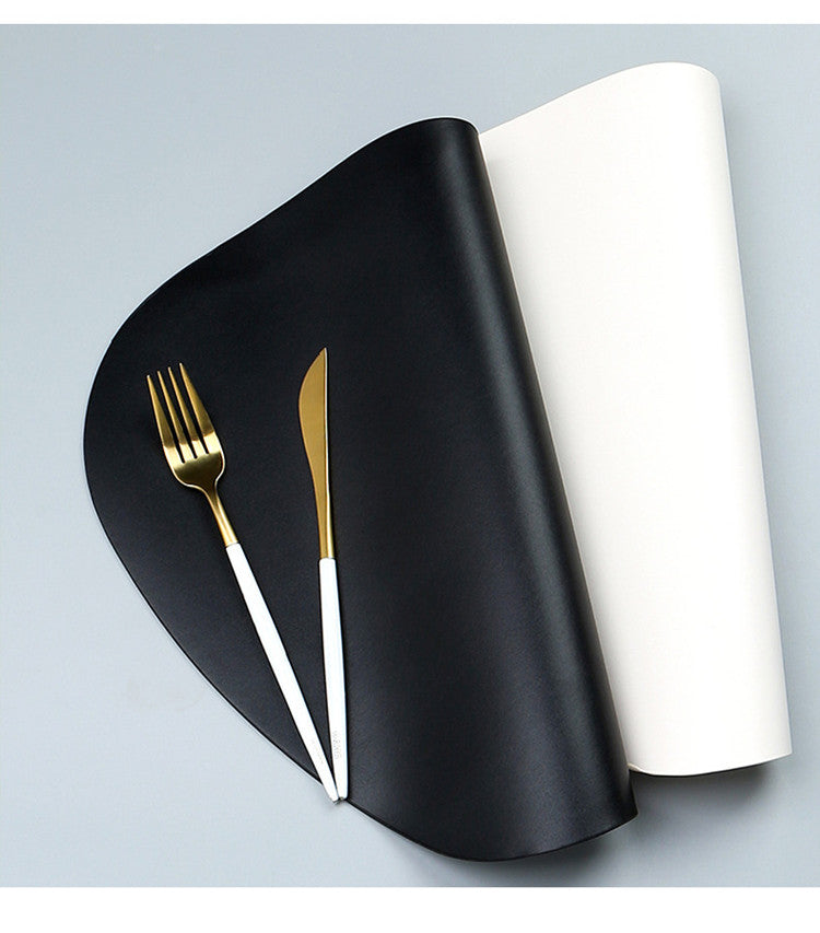 PU LEATHER PLACEMAT & COASTER SET
