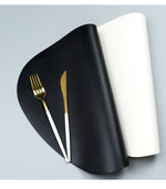 Load image into Gallery viewer, PU LEATHER PLACEMAT &amp; COASTER SET
