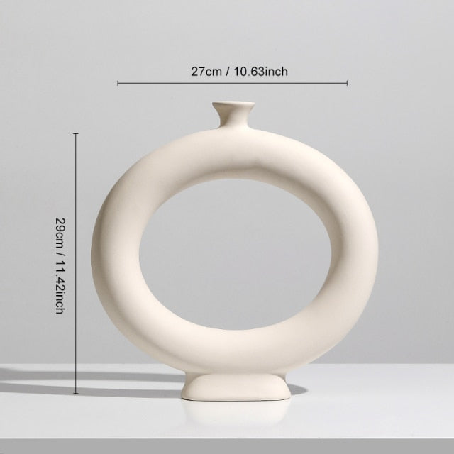 MIXED MODERN CERAMIC VASES