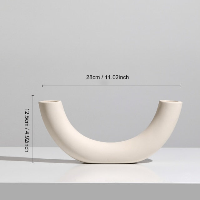MIXED MODERN CERAMIC VASES