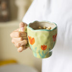 Load image into Gallery viewer, HAND PAINTED CERAMIC CUPS
