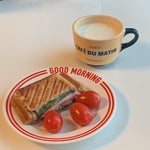 Load image into Gallery viewer, GOOD MORNING CERAMIC PLATE
