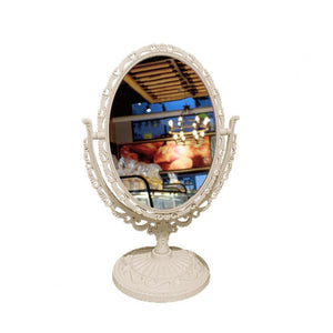 OVAL VINTAGE MAKEUP MIRROR