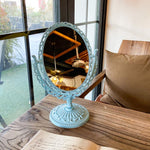 Load image into Gallery viewer, OVAL VINTAGE MAKEUP MIRROR
